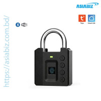 SmartX Tuya SX-PL705 Bluetooth Smart Padlock Fingerprint, Passcode, App and Mechanical Key Unlock